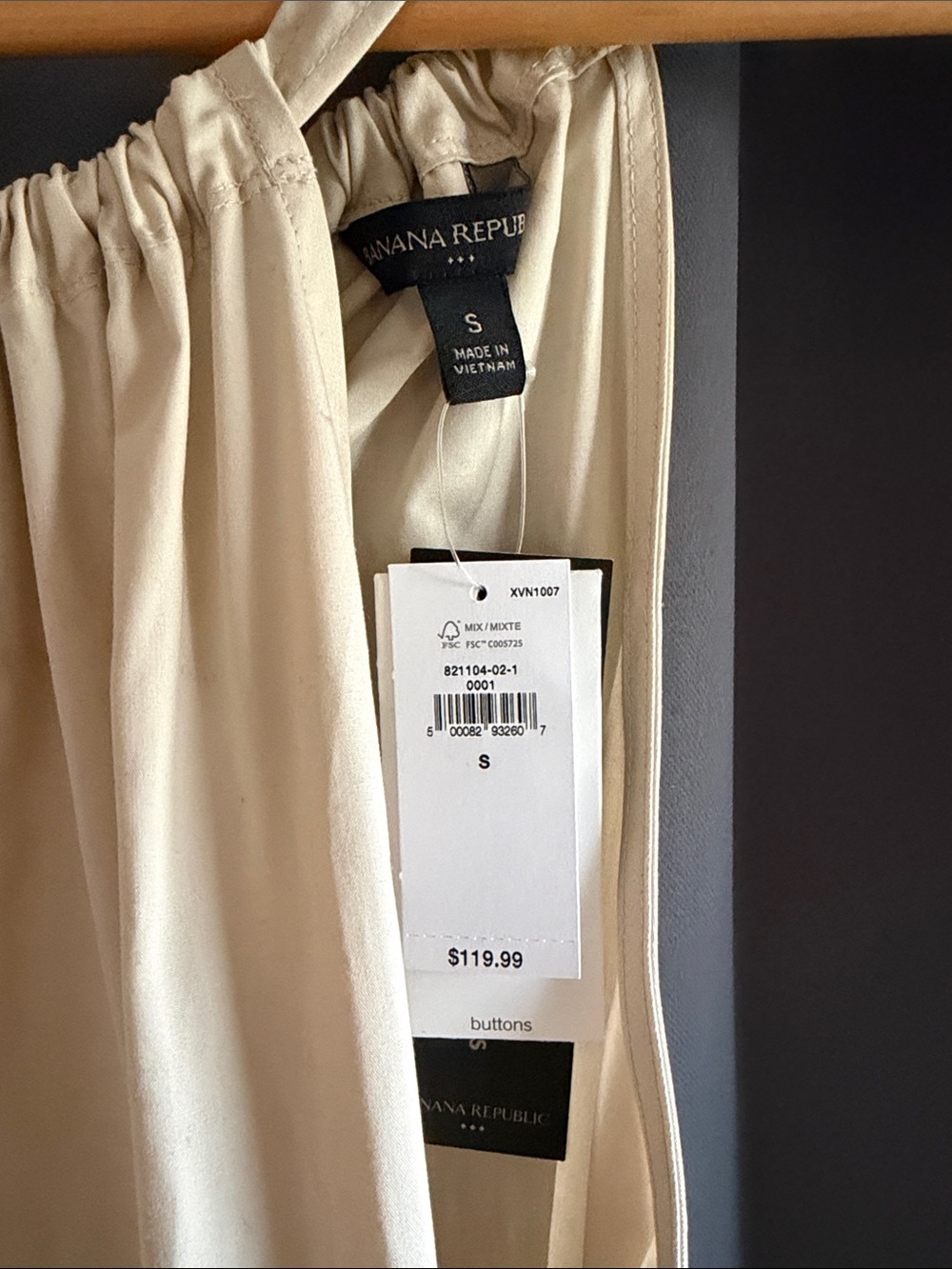 Banana Republic Beige Sleeveless Belted Maxi Dress - Picture 3 of 3